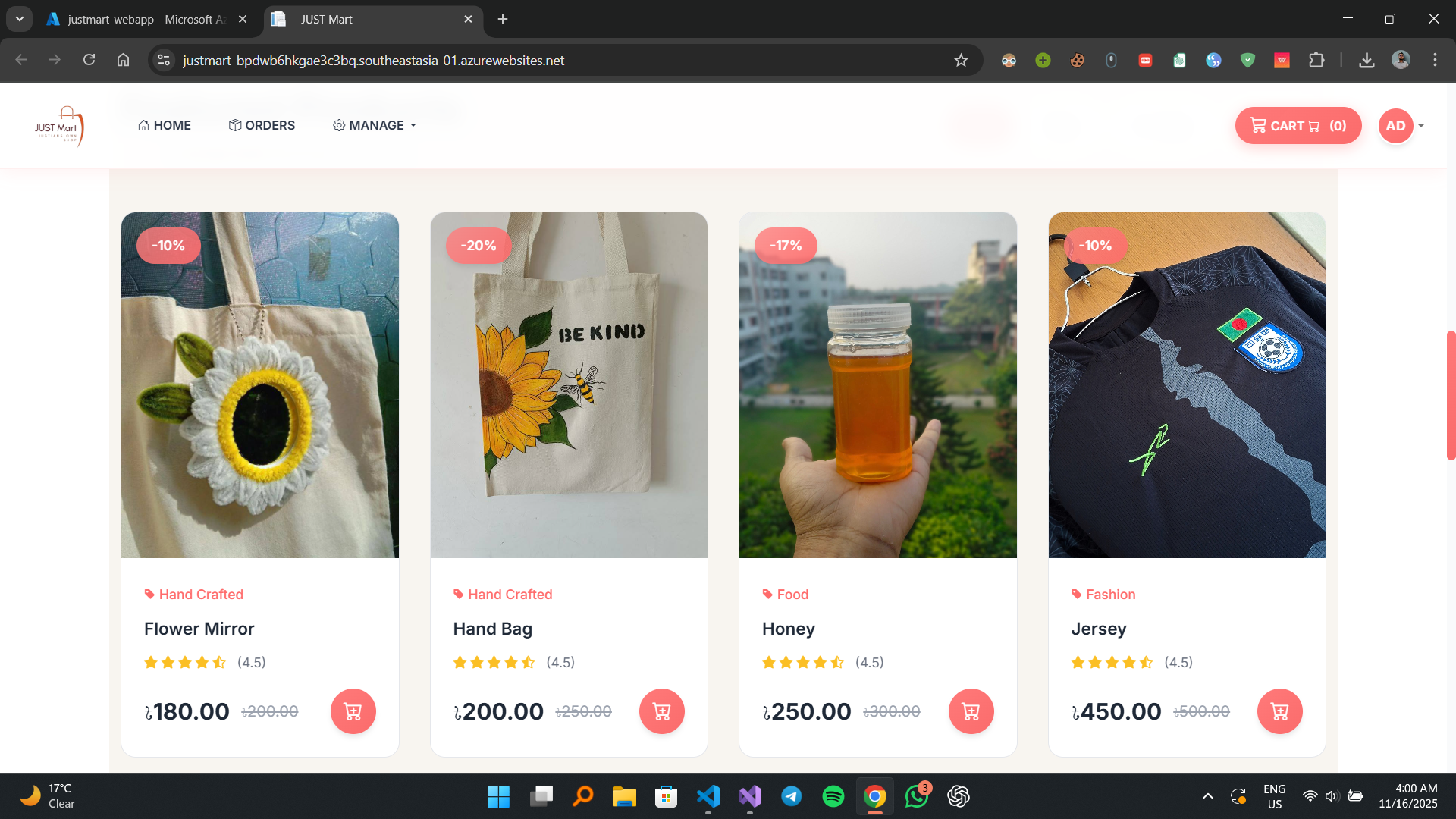 JUST Mart Screenshot 2